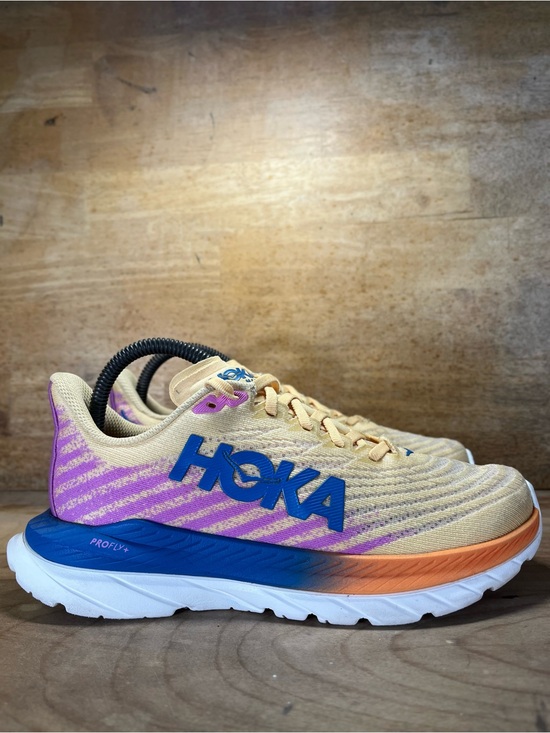 Hoka One One Shoes - Hoka One One Mach 5 Womens Size 7 Running Shoes Sneakers Impala Cyclamen